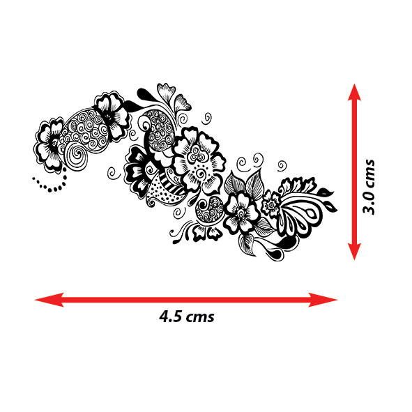 L4.5 x W3.0 CMS - (36 TATTOOS)